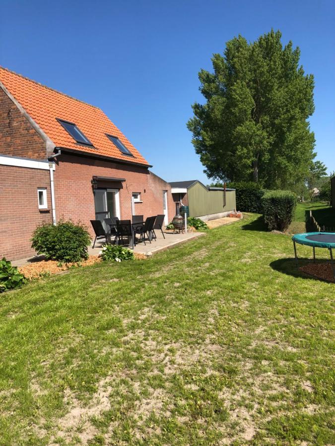 Huisje Op Den Diek Sint Kruis Экстерьер фото
